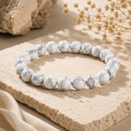 Howlite bracelet