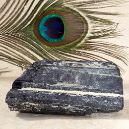 Black Tourmaline With Mica