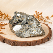 PYRITE WITH GALENA (WEALTH MAGNET)