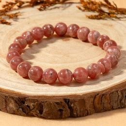 Rhodochrosite Bracelet— Love, Healing