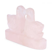 Rose Quartz Mandarin Ducks — Love, Marriage