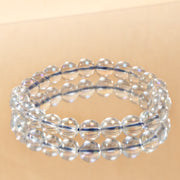 Titanium Aura Quartz Bracelet — Positivity, Power